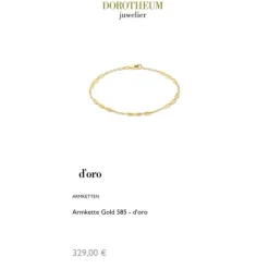 Armkette Gold 585