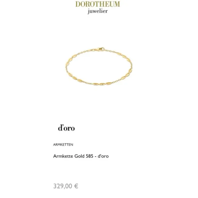 Armkette Gold 585