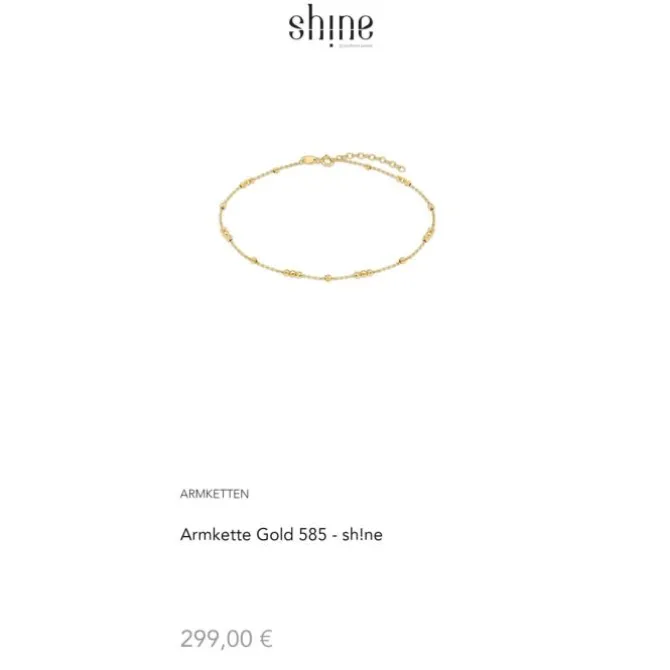 Armkette Gold 585