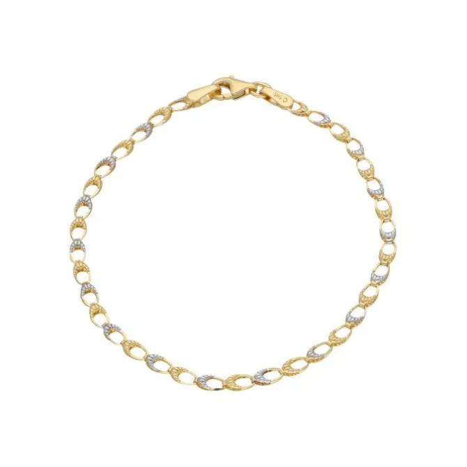 Armkette Gold 585 bicolor