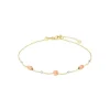 Armkette Gold 585 tricolor