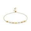Armkette Gold 585 tricolor