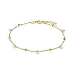 Armkette Gold 585 Zirkonia