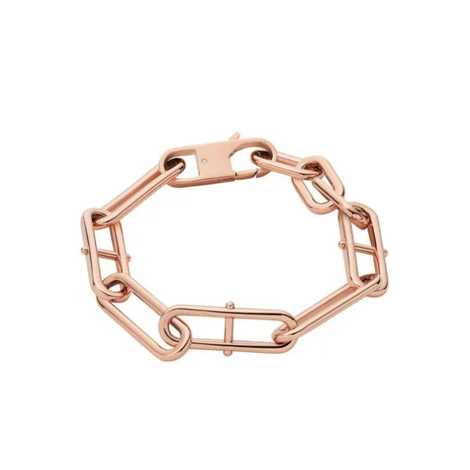 Armkette "Heritage" Stahl roségold ionenplatiert