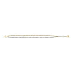 Armkette "Heritage" Stahl tlw. gold ionenplattiert