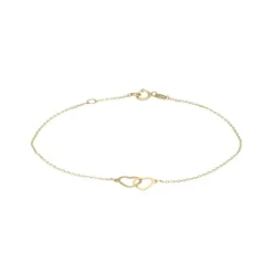 Armkette "Herzen" Gold 585