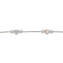 Armkette "Herzen" Silber 925 Zirkonia