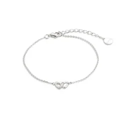 Armkette "Herzen" Silber 925 Zirkonia