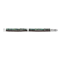 Armkette "Jewelry" Achat/Leder