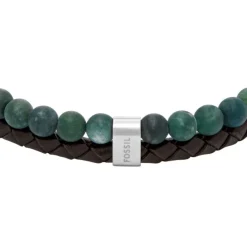 Armkette "Jewelry" Achat/Leder