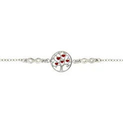 Armkette "Lebensbaum/Infinity" Silber 925