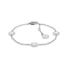 Armkette "Mini Crystals" Stahl