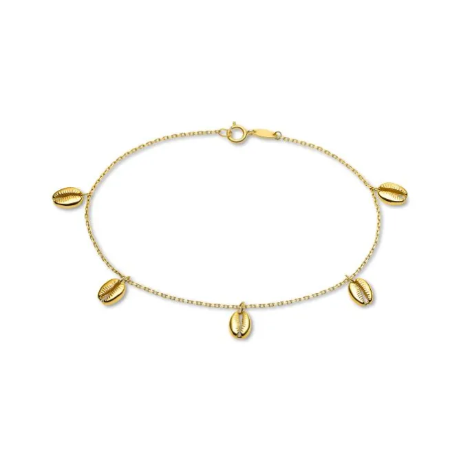 Armkette "Muschel" Gold 585