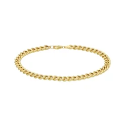 Armkette "Panzer" Gold 585 5,4mm