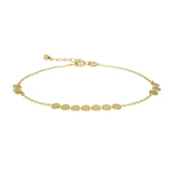 Armkette "Pl&auml;ttchen" Gold 585