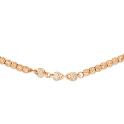 Armkette Roségold 585 Zirkonia