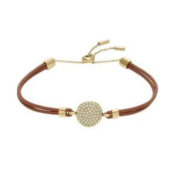 Armkette "Sadie glitz" Stahl Imitationssteine gold ionenplattiert