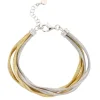 Armkette Silber 925 bicolor
