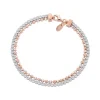 Armkette Silber 925 bicolor Zirkonia