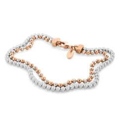 Armkette Silber 925 bicolor Zirkonia
