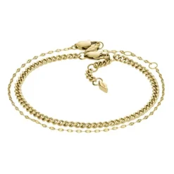 Armketten "Gift Set" Stahl gold ionenplattiert