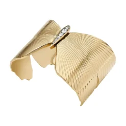 Armreif "Jewelry" Stahl gold ionenplattiert