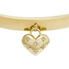 Armreif "Sadie" Stahl gold ionenplattiert