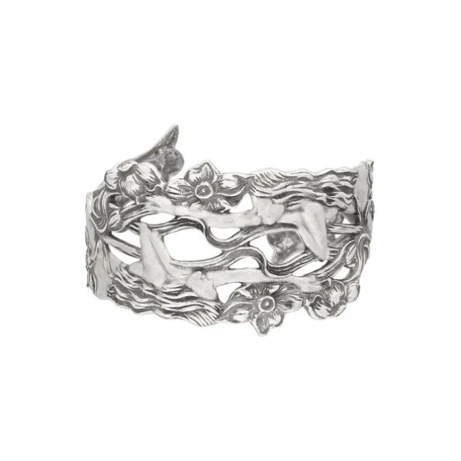Armspange "Art Nouveau" Silber 925 tlw. mattiert