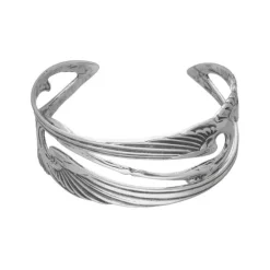 Armspange "Jugendstil Kraniche" Silber 925