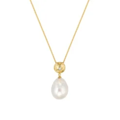 Barockperlen Diamant Anh&auml;nger Gold 585