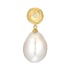 Barockperlen Diamant Anh&auml;nger Gold 585