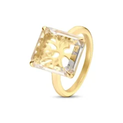 Bergkristall Ring 