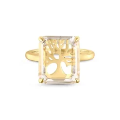 Bergkristall Ring 