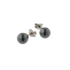 Blutstein Ohrstecker Silber 925