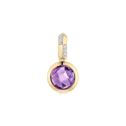 Brillant Amethyst Anh&auml;nger Gold 585