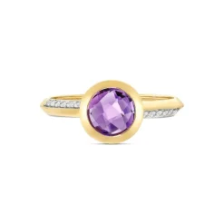 Brillant Amethyst Ring Gold 585