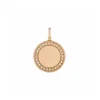 Brillant Anh&auml;nger "brilliant circle" Ros&eacute;gold 585 "Soft Peach"