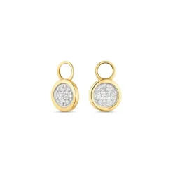 Brillant Anh&auml;nger f&uuml;r Creolen Gold 585