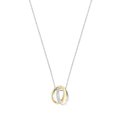 Brillant Anhänger Gold/Weißgold 585