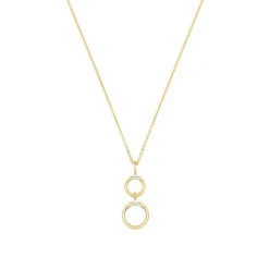Brillant Anh&auml;nger Gold 585 tlw. rhod.