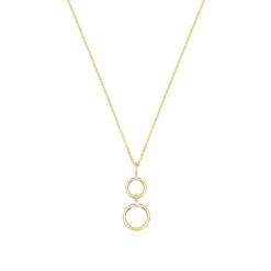 Brillant Anhänger Gold 585 tlw. rhod.