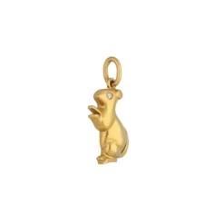 Brillant Anh&auml;nger "Maus" Gold 750 - Privatbesitz