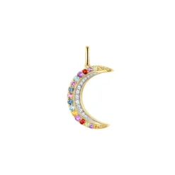 Brillant Anh&auml;nger "Mond" Gold 585