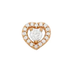 Brillant Anh&auml;nger Ros&eacute;gold 585