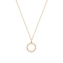 Brillant Anh&auml;nger Ros&eacute;gold 585 "Soft Peach"