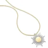 Brillant Anh&auml;nger "Sonne" Gold 585
