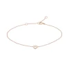 Brillant Armkette "Herz" Ros&eacute;gold 585