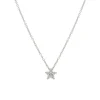 Brillant Collier "Blume" Wei&szlig;gold 750 - Privatbesitz