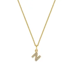 Brillant Collier "Buchstabe N" Gold 585