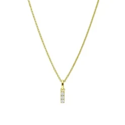 Brillant Collier "Buchstabe I" Gold 585